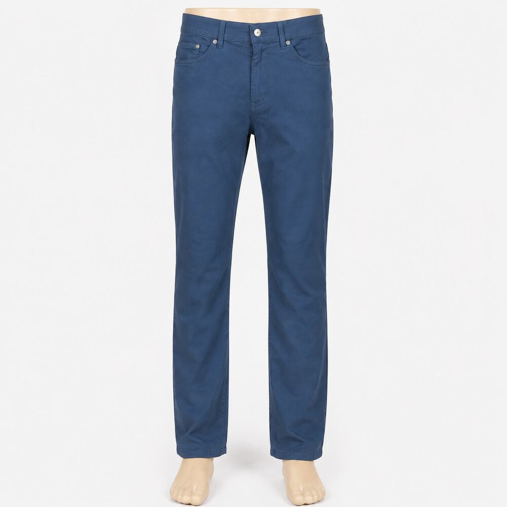 Peter Millar Signature Sateen Classic Fit Pants Blue Men’s 34x32
